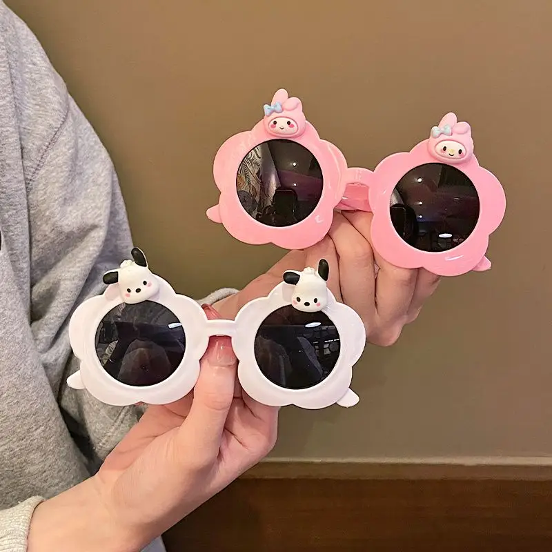 Милые детские Мультяшные солнцезащитные очки Sanrioed Kuromi My Melody солнцезащитные очки для девочек с цветами милые Солнцезащитные очки с УФ-защитой
Милые детские Мультяшные солнцезащитные очки Sanrioed Kuromi My Melody солнцезащитные очки для девочек с цветами милые Солнцезащитные очки с УФ-защитой