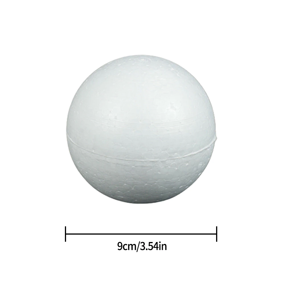 DIY Round Styrofoam Balls White Modelling Polystyrene Foam Handmade Craft Balls Christmas Wedding Party Decor Flower Ball
DIY Round Styrofoam Balls White Modelling Polystyrene Foam Handmade Craft Balls Christmas Wedding Party Decor Flower Ball