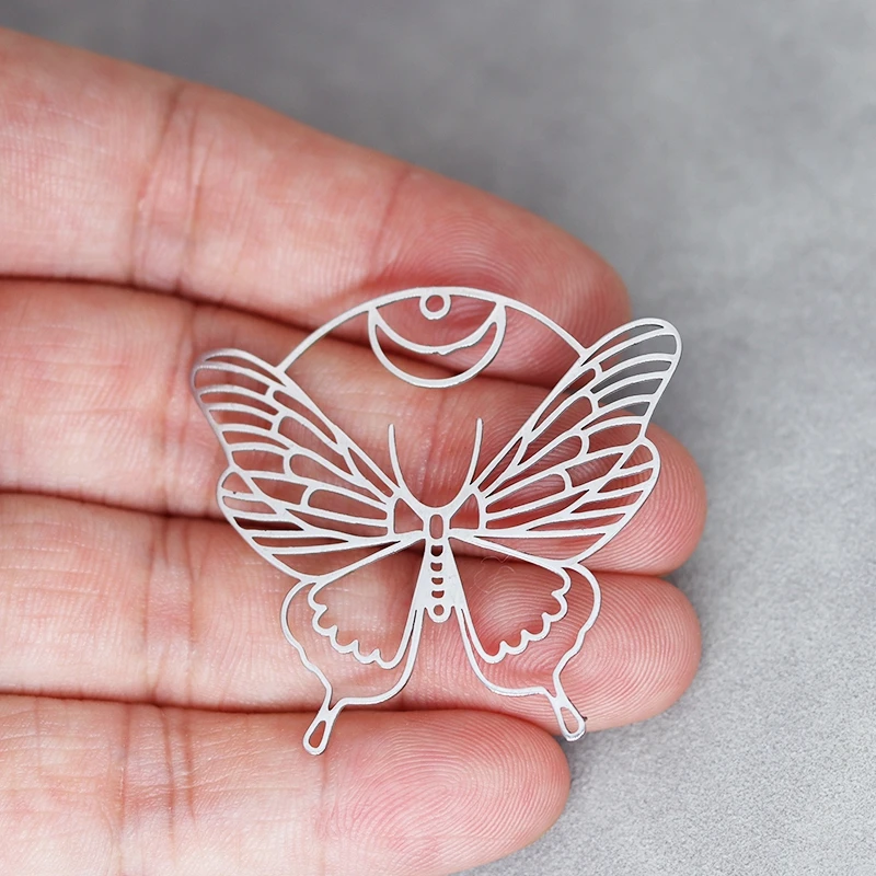 3pcs Exquisite Line Butterfly DIY Tassels Earrings Necklace Women Stainless Steel Pendant Charms for Jewelry Making Accessory 
3pcs Exquisite Line Butterfly DIY Tassels Earrings Necklace Women Stainless Steel Pendant Charms for Jewelry Making Accessory