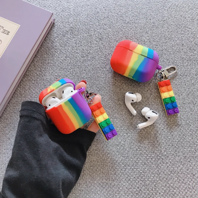 Мягкий силиконовый чехол для наушников Airpods 1, 2 радужных цвета, защитный чехол, водонепроницаемый чехол для наушников Apple airpods pro, аксессуары ...
Мягкий силиконовый чехол для наушников Airpods 1, 2 радужных цвета, защитный чехол, водонепроницаемый чехол для наушников Apple airpods pro, аксессуары ...