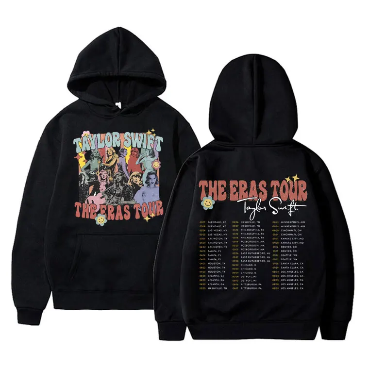 Taylor The Eras Tour 2023 World Tour Hoodie Fashion Streetwear Unisex Y2k Oversized Hoodies Men Women Fleece Cotton Sweatshirt 
Taylor The Eras Tour 2023 World Tour Hoodie Fashion Streetwear Unisex Y2k Oversized Hoodies Men Women Fleece Cotton Sweatshirt