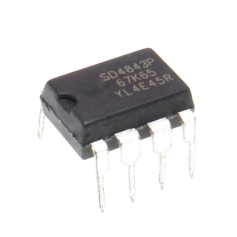 10Pcs SD4843P DIP-8 SD4843 67K65 3483P DIP8