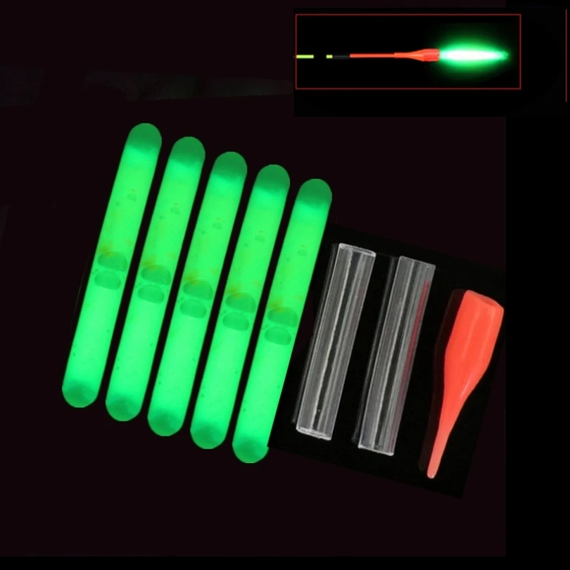 5pcs/lot 4.5 x 37mm Luminous Fishing Float Glowing Fluorescent Light Stick Rod Light Folding Will Be More Obvious
5pcs/lot 4.5 x 37mm Luminous Fishing Float Glowing Fluorescent Light Stick Rod Light Folding Will Be More Obvious