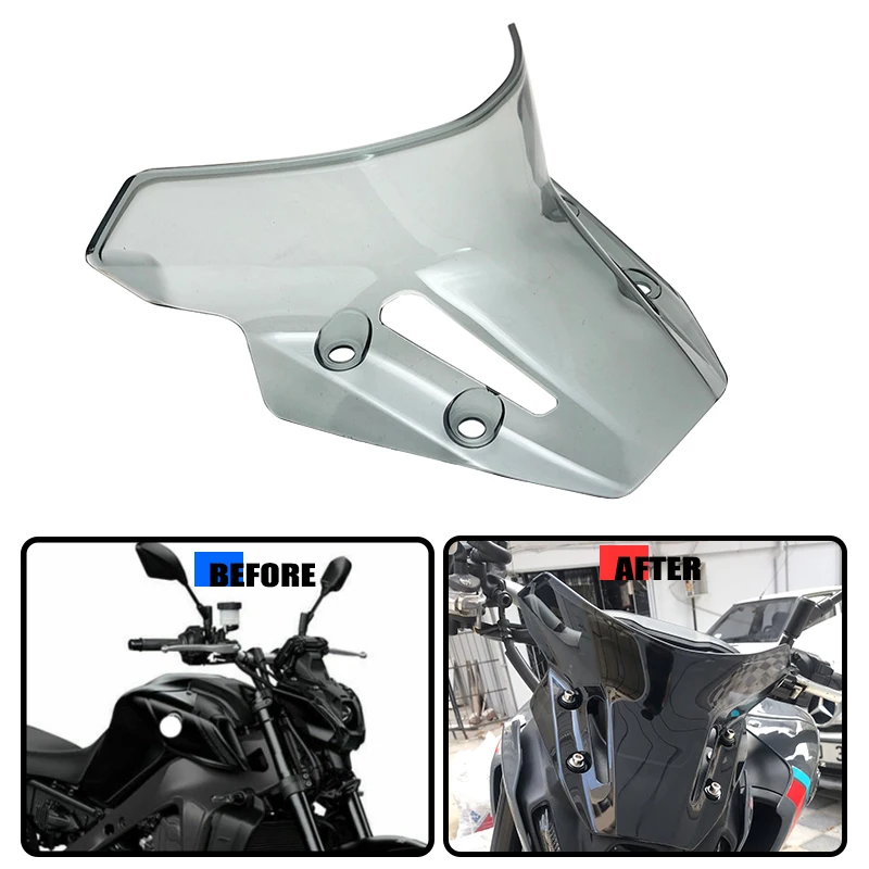 2022 For YAMAHA MT-09 FZ-09 MT 09 FZ 09 MT09 FZ09 Windshield Windscreen Wind Shield Screen Deflector Spoiler Protector 2021
2022 For YAMAHA MT-09 FZ-09 MT 09 FZ 09 MT09 FZ09 Windshield Windscreen Wind Shield Screen Deflector Spoiler Protector 2021