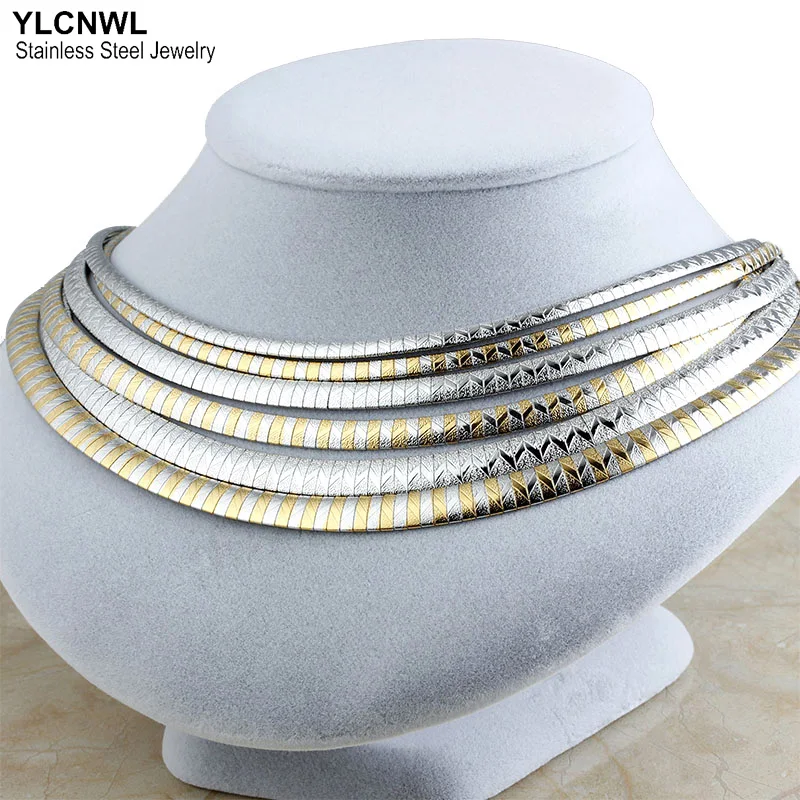 Stainless Steel Snake Chain Necklace For Women Silver Gold Color Bohemia Flat Charm Collar Choker Necklaces Female Jewelry Gift
Stainless Steel Snake Chain Necklace For Women Silver Gold Color Bohemia Flat Charm Collar Choker Necklaces Female Jewelry Gift