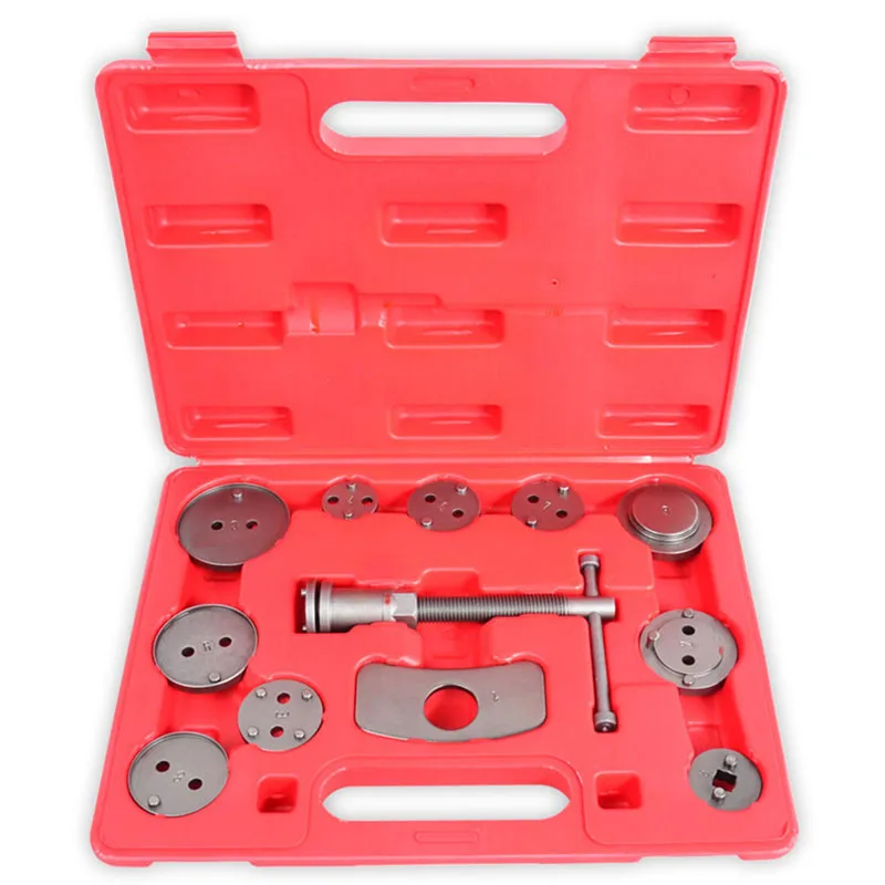 12PC Universal Auto Car Disc Brake Caliper Wind Back Brake Piston Compressor For Car Hand Tool Repair Tool Kit
12PC Universal Auto Car Disc Brake Caliper Wind Back Brake Piston Compressor For Car Hand Tool Repair Tool Kit