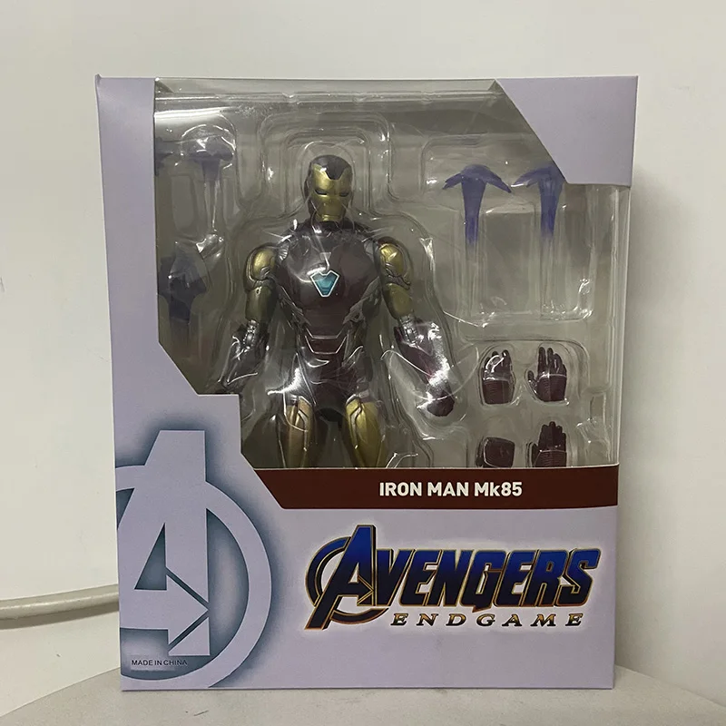 SHF Marvel Avengers Iron Man MK85 Super Hero Ironman Action Figure Collectable Model Toys 16cm Christmas Gift
SHF Marvel Avengers Iron Man MK85 Super Hero Ironman Action Figure Collectable Model Toys 16cm Christmas Gift