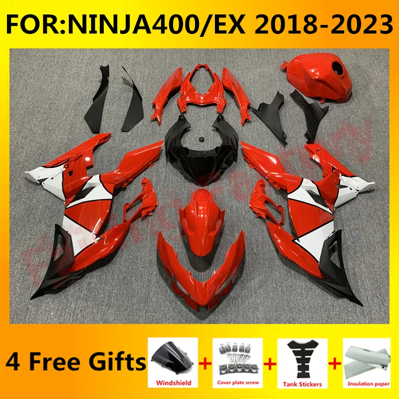 Новый комплект обтекателей для мотоцикла ABS подходит для Ninja400 EX400 EX Ninja 400 2018 2019 2020 2021 2022 2023 полный комплект обтекателей красный белый
Новый комплект обтекателей для мотоцикла ABS подходит для Ninja400 EX400 EX Ninja 400 2018 2019 2020 2021 2022 2023 полный комплект обтекателей красный белый