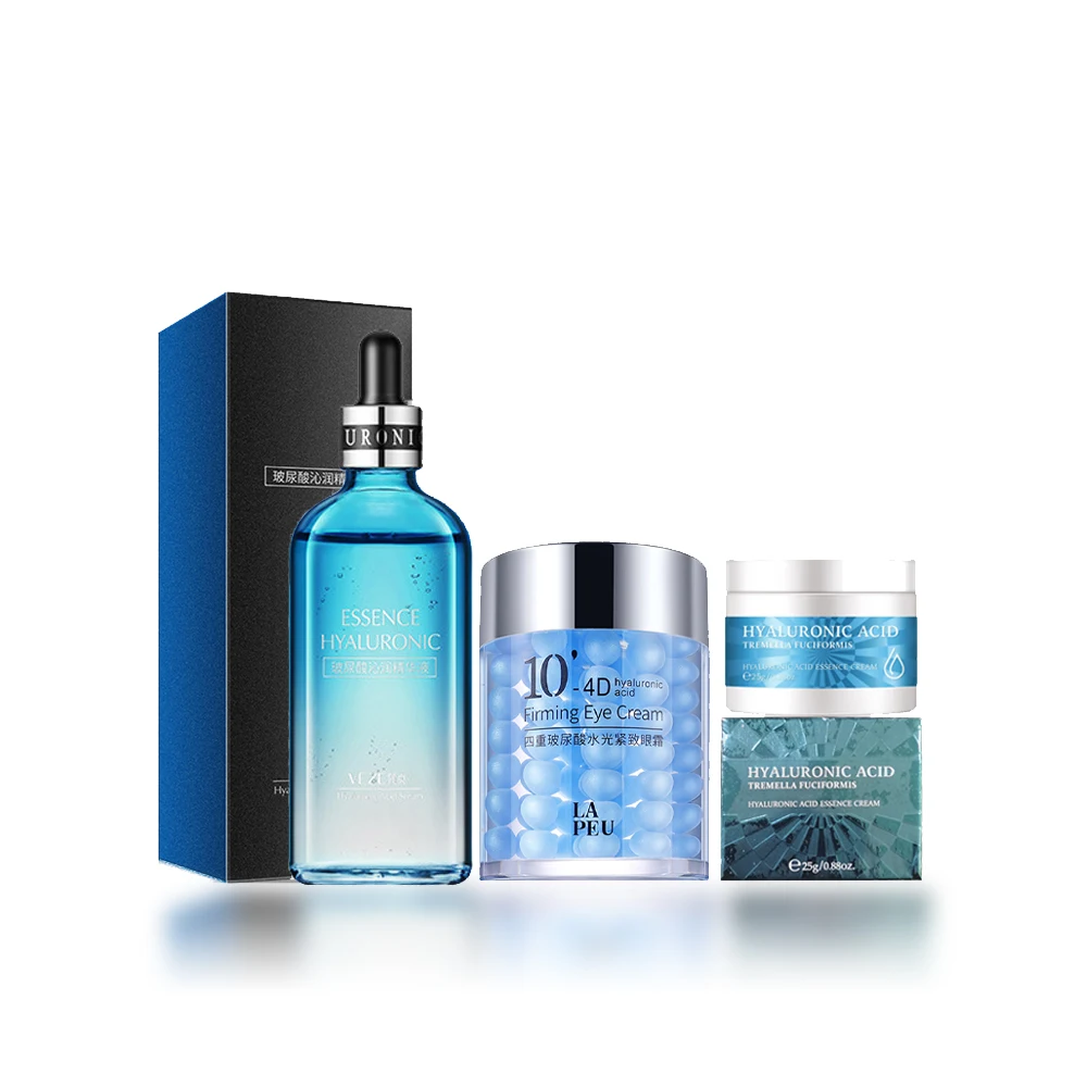 Face Hyaluronic Acid Serum Skin Care Set Whitening Fade Dark Circles Firm Shrink Pores Moisturizing Eye Care Cream Products Kit
Face Hyaluronic Acid Serum Skin Care Set Whitening Fade Dark Circles Firm Shrink Pores Moisturizing Eye Care Cream Products Kit