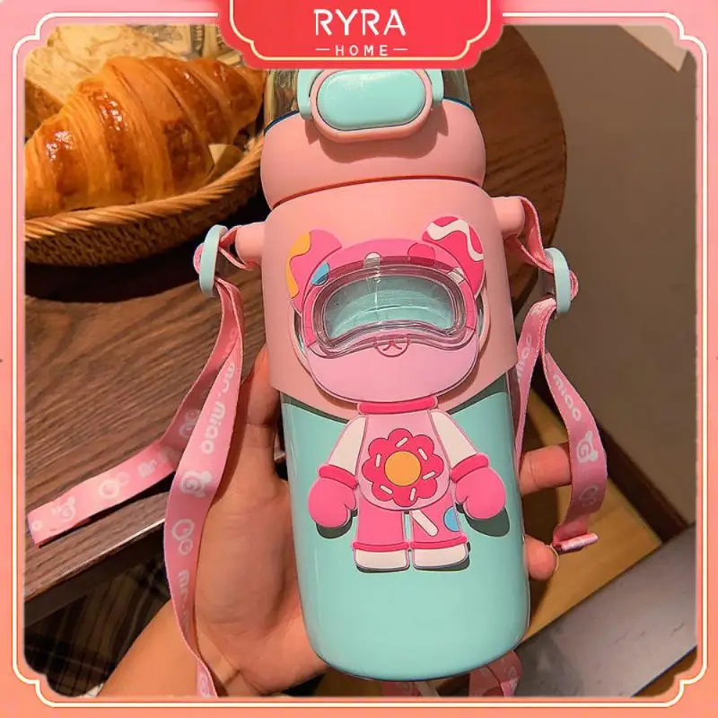 Leakproof Straw Bottles Bear Graffiti Cartoon Water Bottles Star Painted Creative Water Cup Drinkware Cute Thermos Cup
Leakproof Straw Bottles Bear Graffiti Cartoon Water Bottles Star Painted Creative Water Cup Drinkware Cute Thermos Cup