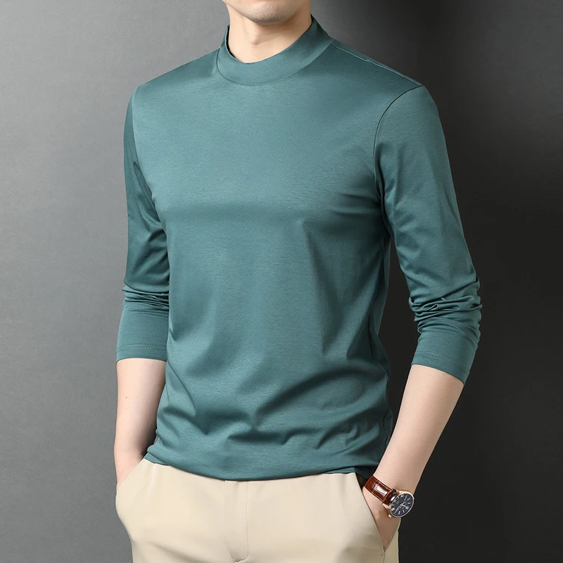 Autumn and winter solid color cotton long-sleeved t shirt men bottoming shirt jke150
Autumn and winter solid color cotton long-sleeved t shirt men bottoming shirt jke150