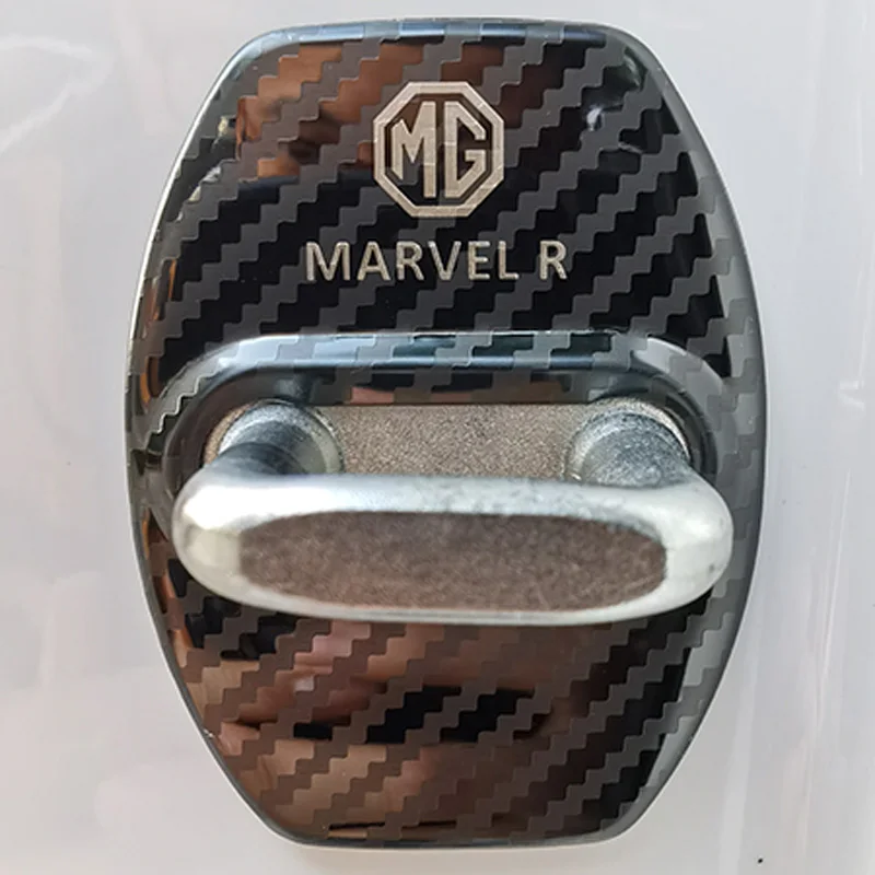 

For MG MARVEL R Electric EV 2023 2022 2021 Accessories Auto Car Door Lock Protect Cover Emblems Case Stainless Steel Decoration