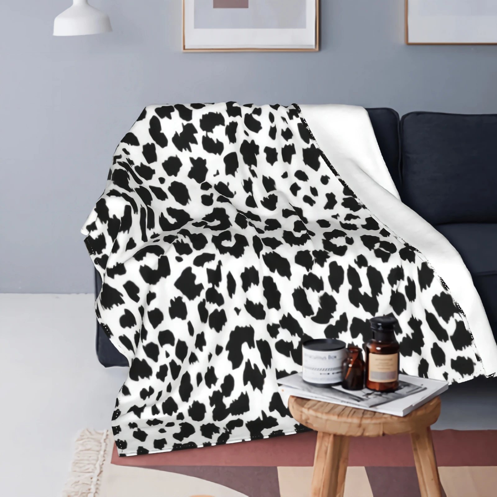 White And Black Leopard Pattern Comfort Plush Throw Blanket For Bed Couch Sofa For Kids Adults Gift
White And Black Leopard Pattern Comfort Plush Throw Blanket For Bed Couch Sofa For Kids Adults Gift