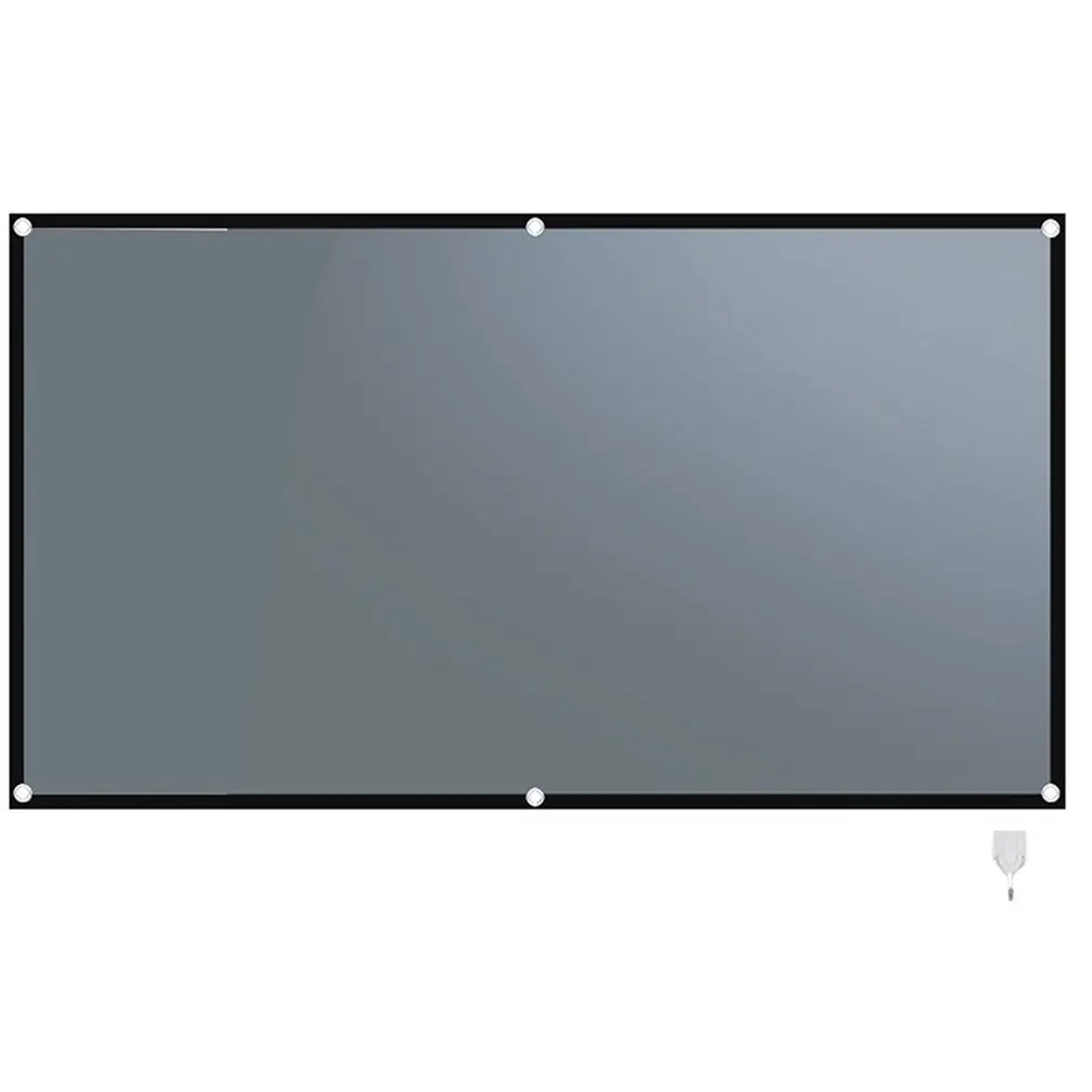 60/72/84/92/100/110/120/130/133Inch Foldable Projection Screen Metal Anti Light Curtain Home Outdoor Office 3D Projection Screen
60/72/84/92/100/110/120/130/133Inch Foldable Projection Screen Metal Anti Light Curtain Home Outdoor Office 3D Projection Screen