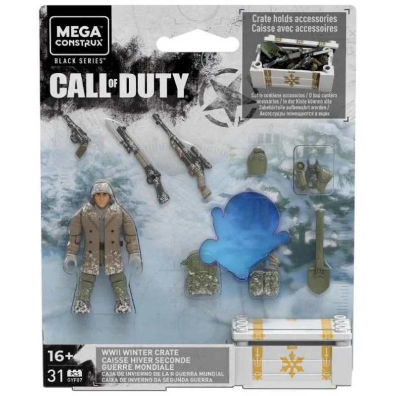 Original Mega Construx Call of Duty COD WWII Winter Bioweapon Box Building Blocks Modle Toys Collectible Ornaments
Original Mega Construx Call of Duty COD WWII Winter Bioweapon Box Building Blocks Modle Toys Collectible Ornaments
