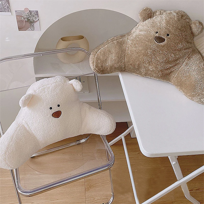 INS Cartoon Bear Head Cushion Neck Protection Pillow Cute Plush Car Seat Headrest Office Chair Soft Lumbar Cushions Home Decor
INS Cartoon Bear Head Cushion Neck Protection Pillow Cute Plush Car Seat Headrest Office Chair Soft Lumbar Cushions Home Decor