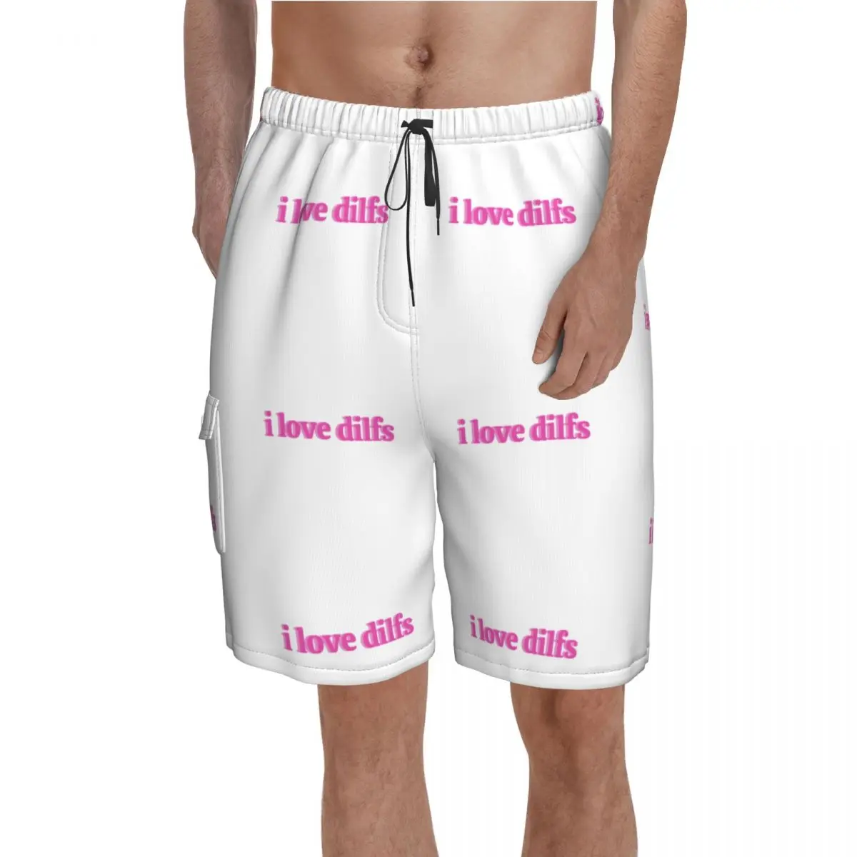 Pink I Love Hot Dads Board Shorts dilfs Board Short Pants Elastic Waist Funny Printed Swim Trunks Big Size
Pink I Love Hot Dads Board Shorts dilfs Board Short Pants Elastic Waist Funny Printed Swim Trunks Big Size
