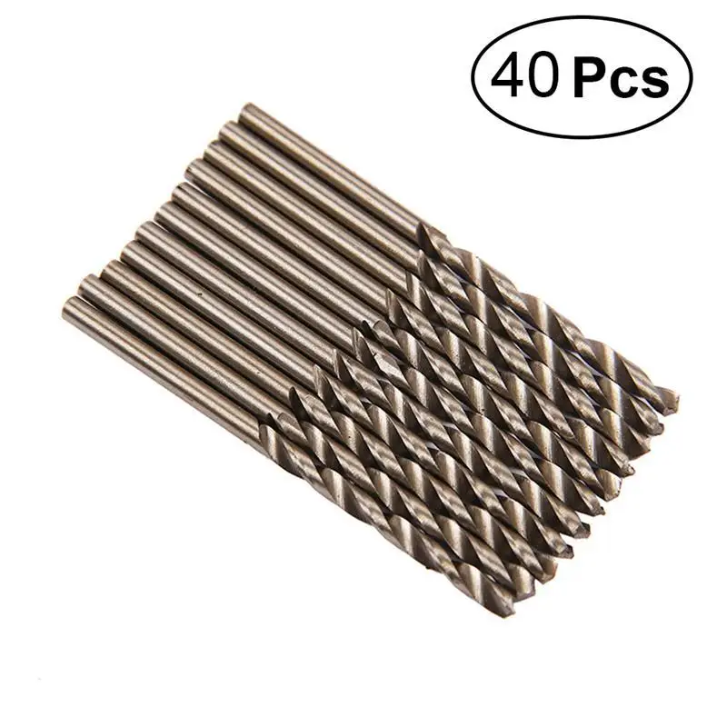 40Pcs Drill Bits Metal HSS Coated Twist Drill Bit Set Steel Kit Tool 0.5mmx10pcs+0.8mmx10pcs+1.5mmx10pcs+2.0mmx10pcs
40Pcs Drill Bits Metal HSS Coated Twist Drill Bit Set Steel Kit Tool 0.5mmx10pcs+0.8mmx10pcs+1.5mmx10pcs+2.0mmx10pcs