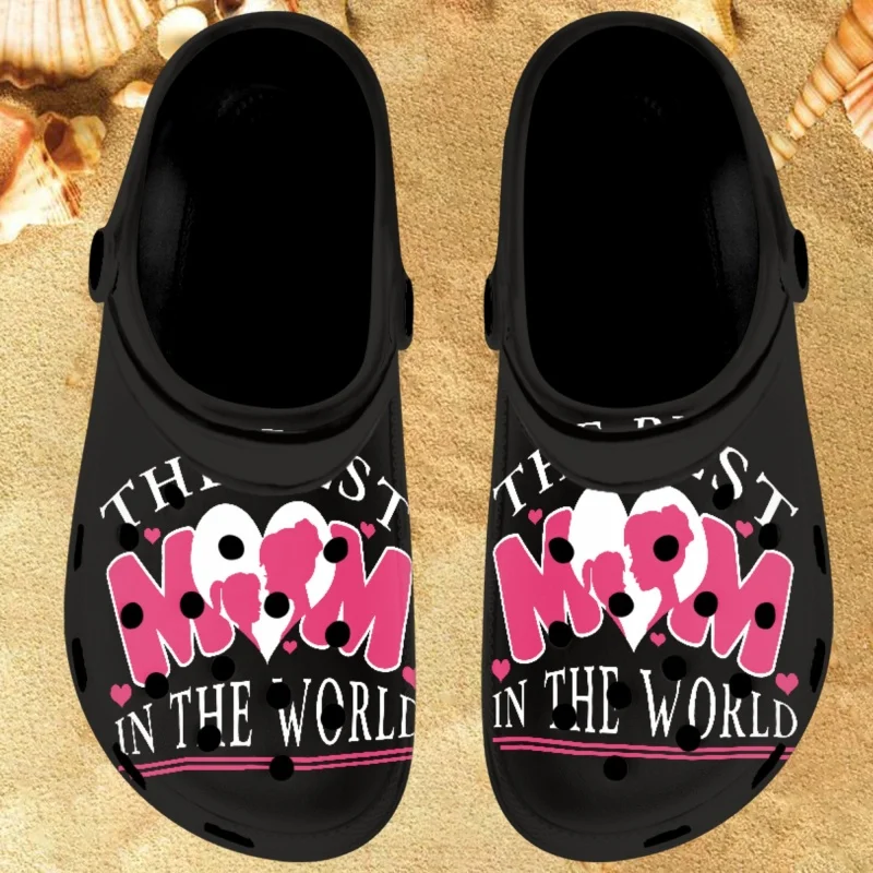 Twoheartsgirl Mother's Day Outdoor Women Slides Hole Shoes Summer Wading Slippers Heel Strap Thick Sole Platform Sandals Zapatos
Twoheartsgirl Mother's Day Outdoor Women Slides Hole Shoes Summer Wading Slippers Heel Strap Thick Sole Platform Sandals Zapatos