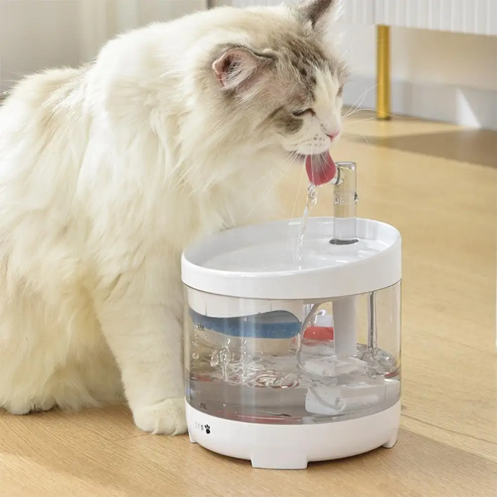 160ml 3 Flow Modes Smart Water Fountain Transparent Body Safe No Leakage Dry-fire Protection Silent Drinking Water For Cat Dog
160ml 3 Flow Modes Smart Water Fountain Transparent Body Safe No Leakage Dry-fire Protection Silent Drinking Water For Cat Dog