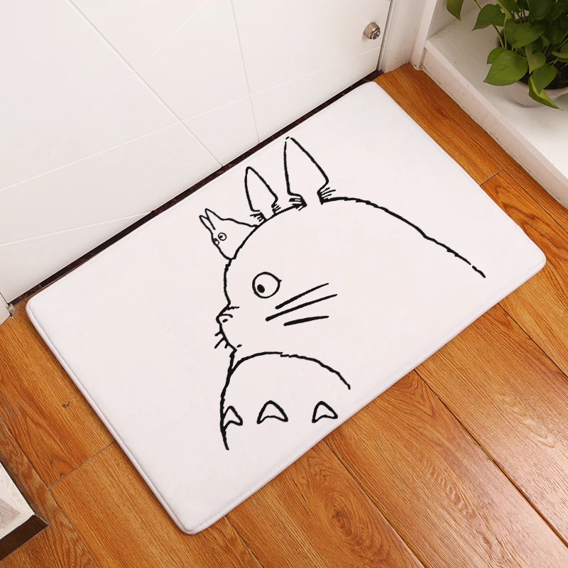 Cartoon Totoro Floor Entrance Doormat Flannel Plush Anti Slip Living Room Carpet Absorbent Kitchen Rug Home Decor Bath Mat
Cartoon Totoro Floor Entrance Doormat Flannel Plush Anti Slip Living Room Carpet Absorbent Kitchen Rug Home Decor Bath Mat