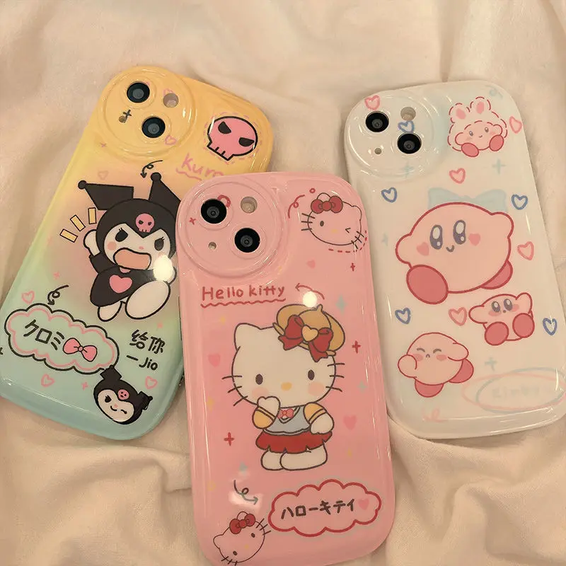 Cute Kawaii Hello Kittys Sanrio Kuromi Pochacco Anime Bracelet Phone Case for Iphone 13 12 11 Pro Max Y2K Shockproof Soft Case
Cute Kawaii Hello Kittys Sanrio Kuromi Pochacco Anime Bracelet Phone Case for Iphone 13 12 11 Pro Max Y2K Shockproof Soft Case
