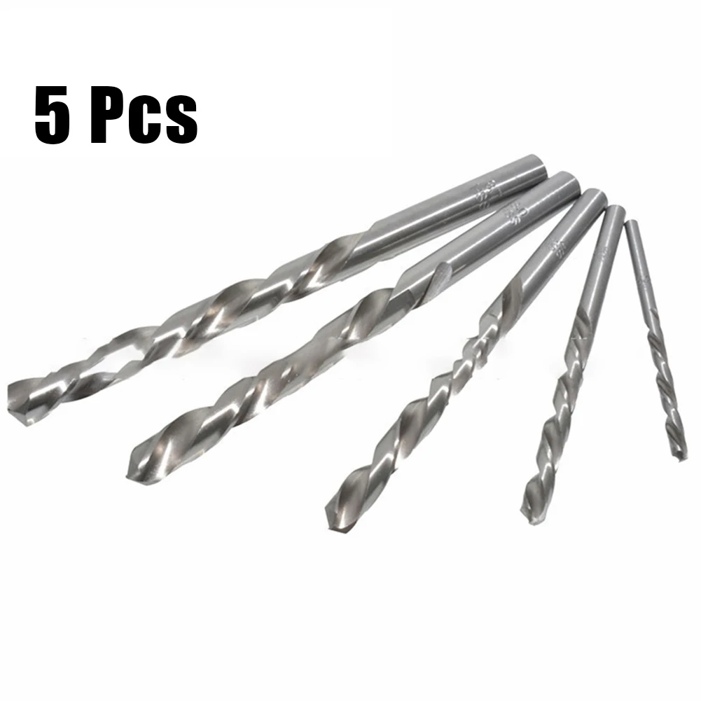 5Pcs Twist Drill Bit High Speed Steel Left-Handed Straight Shank Twist Drill Drilling Tools Woodworking Metal Tool 3.2-8.7mm
5Pcs Twist Drill Bit High Speed Steel Left-Handed Straight Shank Twist Drill Drilling Tools Woodworking Metal Tool 3.2-8.7mm