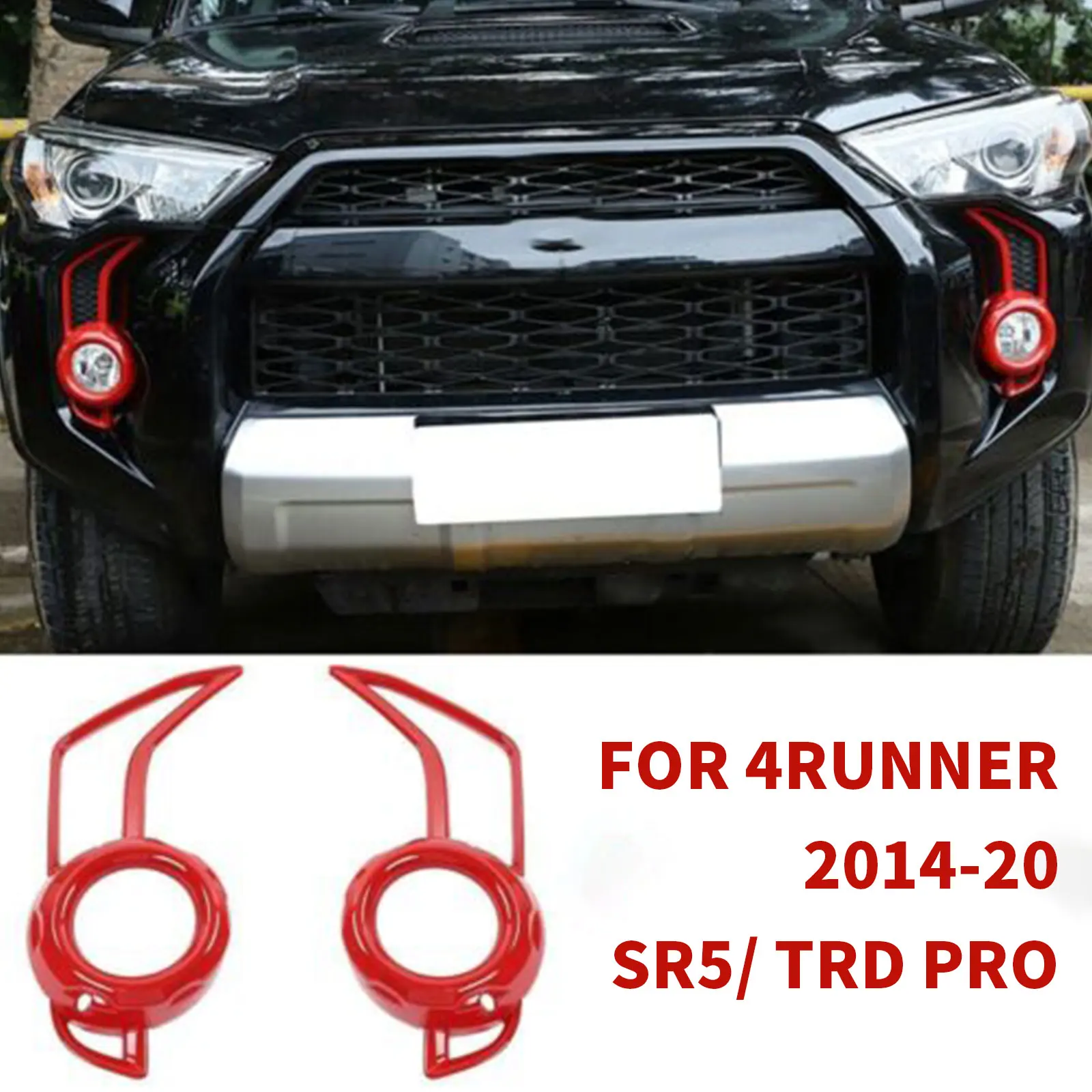Аксессуары для Toyota 4runner 2010-20 SR5/ TRD Pro, передсветильник противотуманная фара красного цвета
Аксессуары для Toyota 4runner 2010-20 SR5/ TRD Pro, передсветильник противотуманная фара красного цвета