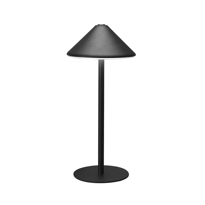 

Nordic LED Iron Art Atmosphere Fashion Mushroom Table Lamp Touch Dimming Metal Desk Lamp For Bar Restaurant Bedroom Light