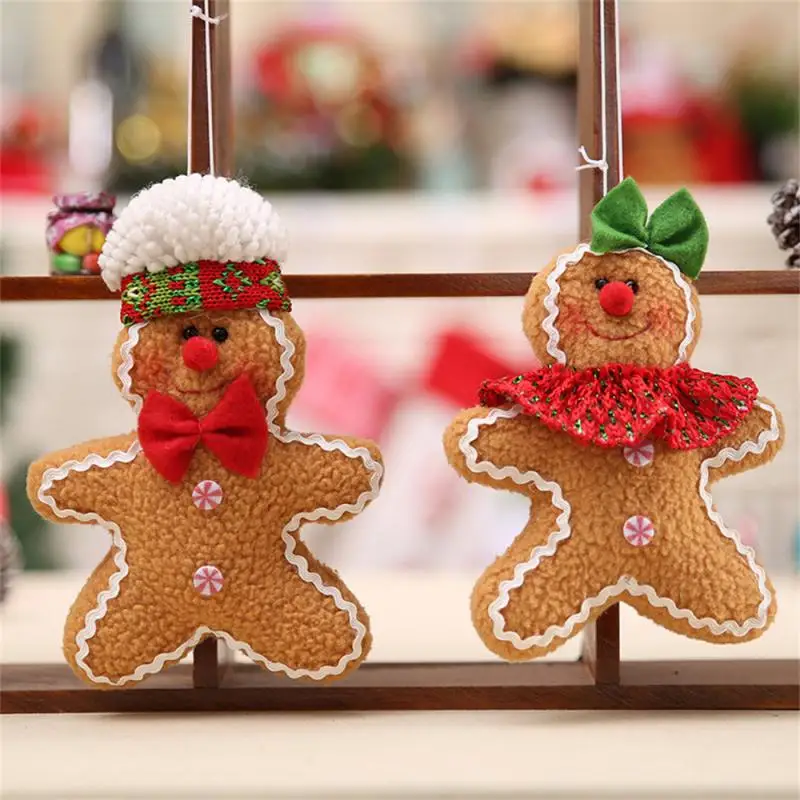 Christmas Tree Pendant Decorative Cartoon Fabric Exquisite Workmanship Gingerbread Man Pattern Soft And Lovely Home Decoration
Christmas Tree Pendant Decorative Cartoon Fabric Exquisite Workmanship Gingerbread Man Pattern Soft And Lovely Home Decoration