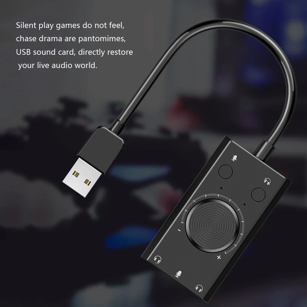 Внешняя звуковая карта USB, стерео микрофон, динамик, гарнитура, аудиоразъем 3, 5 мм, Кабель-адаптер, переключатель отключения звука, регулиров...
Внешняя звуковая карта USB, стерео микрофон, динамик, гарнитура, аудиоразъем 3, 5 мм, Кабель-адаптер, переключатель отключения звука, регулиров...