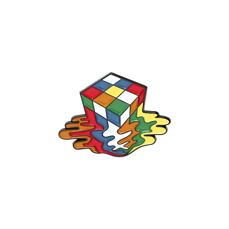 Creative New Toy Rubik's Cube Fashionable Creative Cartoon Brooch Lovely Enamel Badge Clothing Accessories
Creative New Toy Rubik's Cube Fashionable Creative Cartoon Brooch Lovely Enamel Badge Clothing Accessories