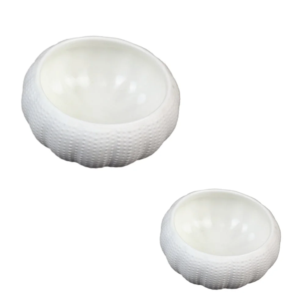2Pcs Seasoning Bowls Ceramic Dipping Bowls Caviar Bowls Sea Urchin Holders (White)
2Pcs Seasoning Bowls Ceramic Dipping Bowls Caviar Bowls Sea Urchin Holders (White)
