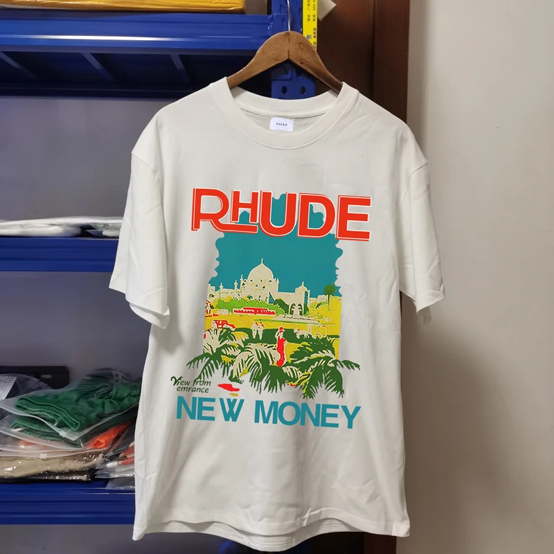 New Coming Rhude Tshirt Real Picture T Shirt for Men Letter Printed T-shirt Short Sleeve Rhude Men Clothing Cotton O-neck Tees
New Coming Rhude Tshirt Real Picture T Shirt for Men Letter Printed T-shirt Short Sleeve Rhude Men Clothing Cotton O-neck Tees