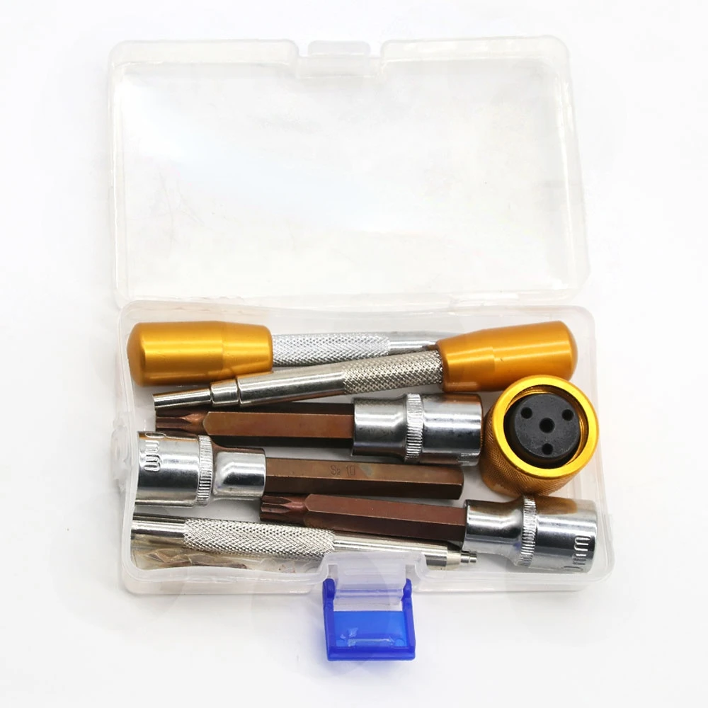 repair kit Disassembly Installation tools diesel injector valve Screws Demolition repair tool
repair kit Disassembly Installation tools diesel injector valve Screws Demolition repair tool