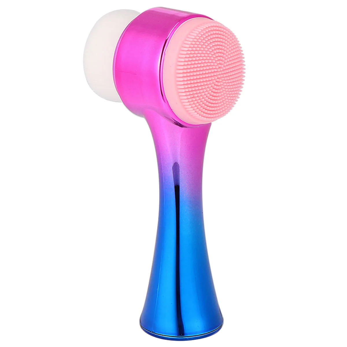 Двусторонняя щетка, силиконовая ручная щетка для чистки, щетка для мягкого отшелушивания (градиентный цвет)
Двусторонняя щетка, силиконовая ручная щетка для чистки, щетка для мягкого отшелушивания (градиентный цвет)