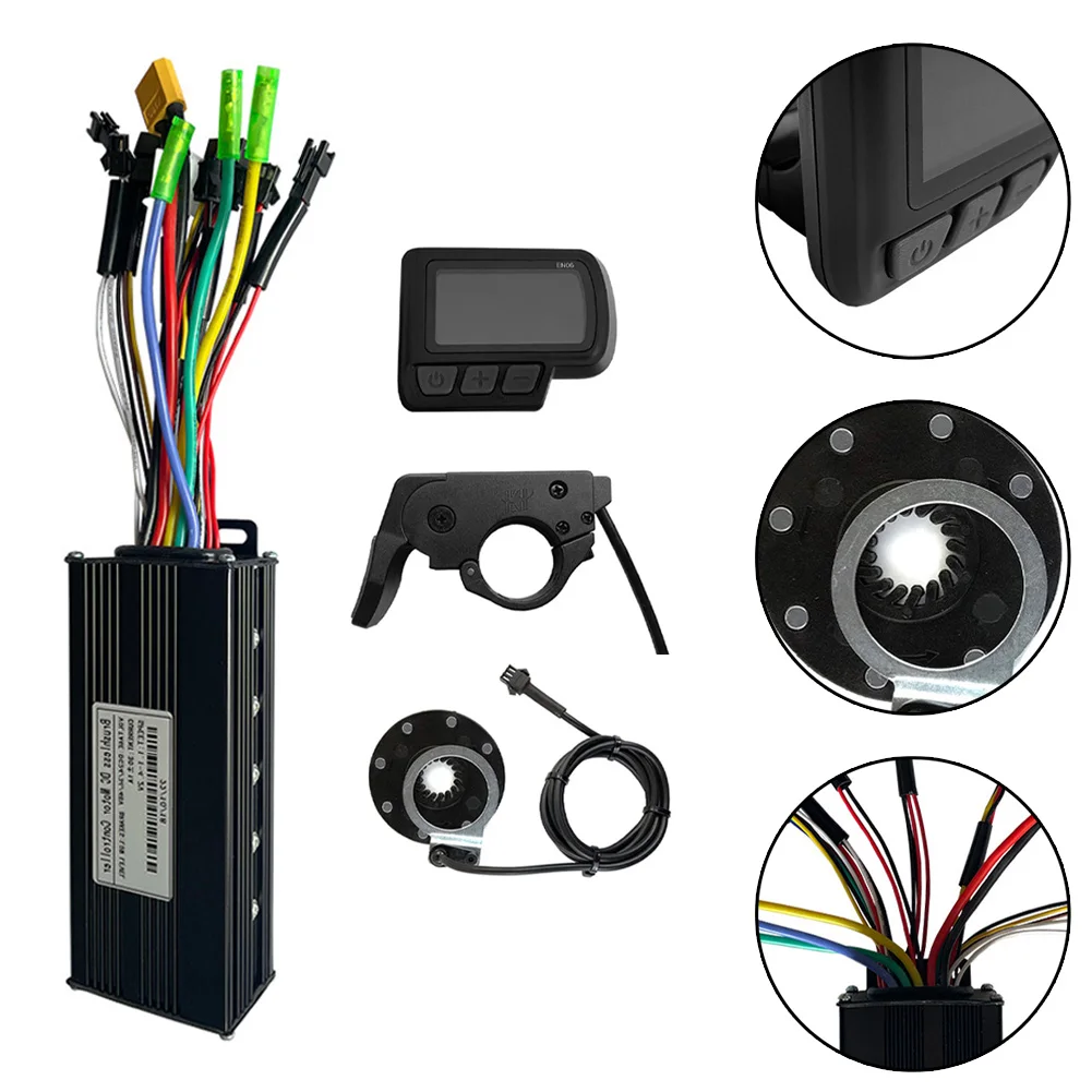 24/36/48V 30A Sine Wave Controller EN06 Display Throttle 8 PAS Kit For MTB Scooter Lithium Battery Modification Controller Set
24/36/48V 30A Sine Wave Controller EN06 Display Throttle 8 PAS Kit For MTB Scooter Lithium Battery Modification Controller Set
