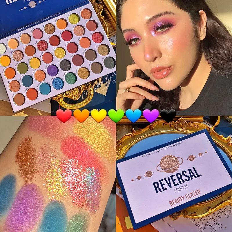NEW2023 40 Color Metallic Pearlescent Shiny Eye Shadow Palette Glitter Shimmer Matte Pigmented Eyeshadow Pallete Cosmetic Makeup
NEW2023 40 Color Metallic Pearlescent Shiny Eye Shadow Palette Glitter Shimmer Matte Pigmented Eyeshadow Pallete Cosmetic Makeup
