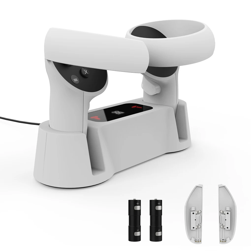 Игровой контроллер виртуальной реальности, USB зарядная станция 5 в 2 А, устройство для хранения двойной зарядки, замена для Oculus Quest 2
Игровой контроллер виртуальной реальности, USB зарядная станция 5 в 2 А, устройство для хранения двойной зарядки, замена для Oculus Quest 2