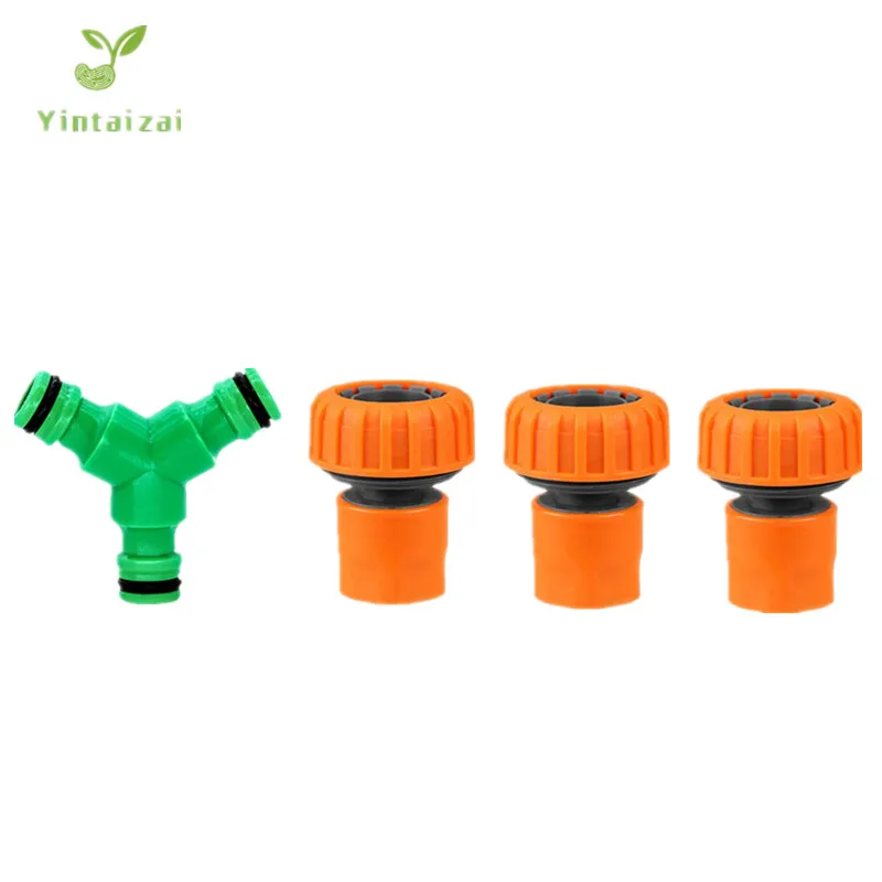3-Way Y Coupling With 1/2" 3/4inch Flow Connectors Hose End Fittings Garden Watering Triple Male Quick-Click Adapter
3-Way Y Coupling With 1/2" 3/4inch Flow Connectors Hose End Fittings Garden Watering Triple Male Quick-Click Adapter
