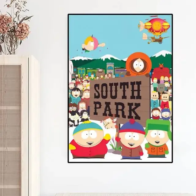 Настенная картина S-South P-Park мультфильма
Настенная картина S-South P-Park мультфильма