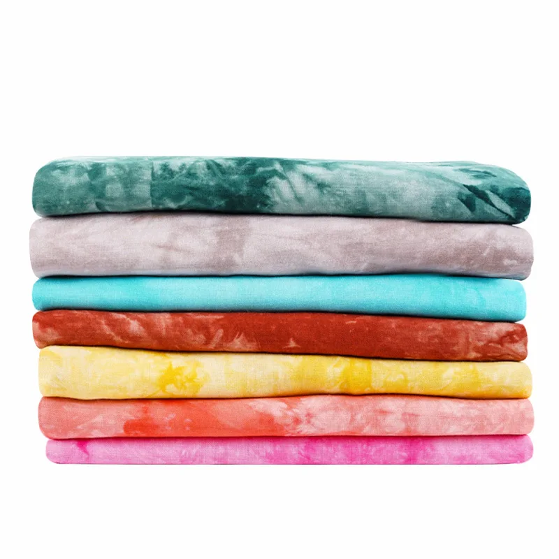 100X140cm New Tie-Dyed T-shirt Fabric Cool In Spring and Summer, Sagging Fabric Cotton Silk
100X140cm New Tie-Dyed T-shirt Fabric Cool In Spring and Summer, Sagging Fabric Cotton Silk