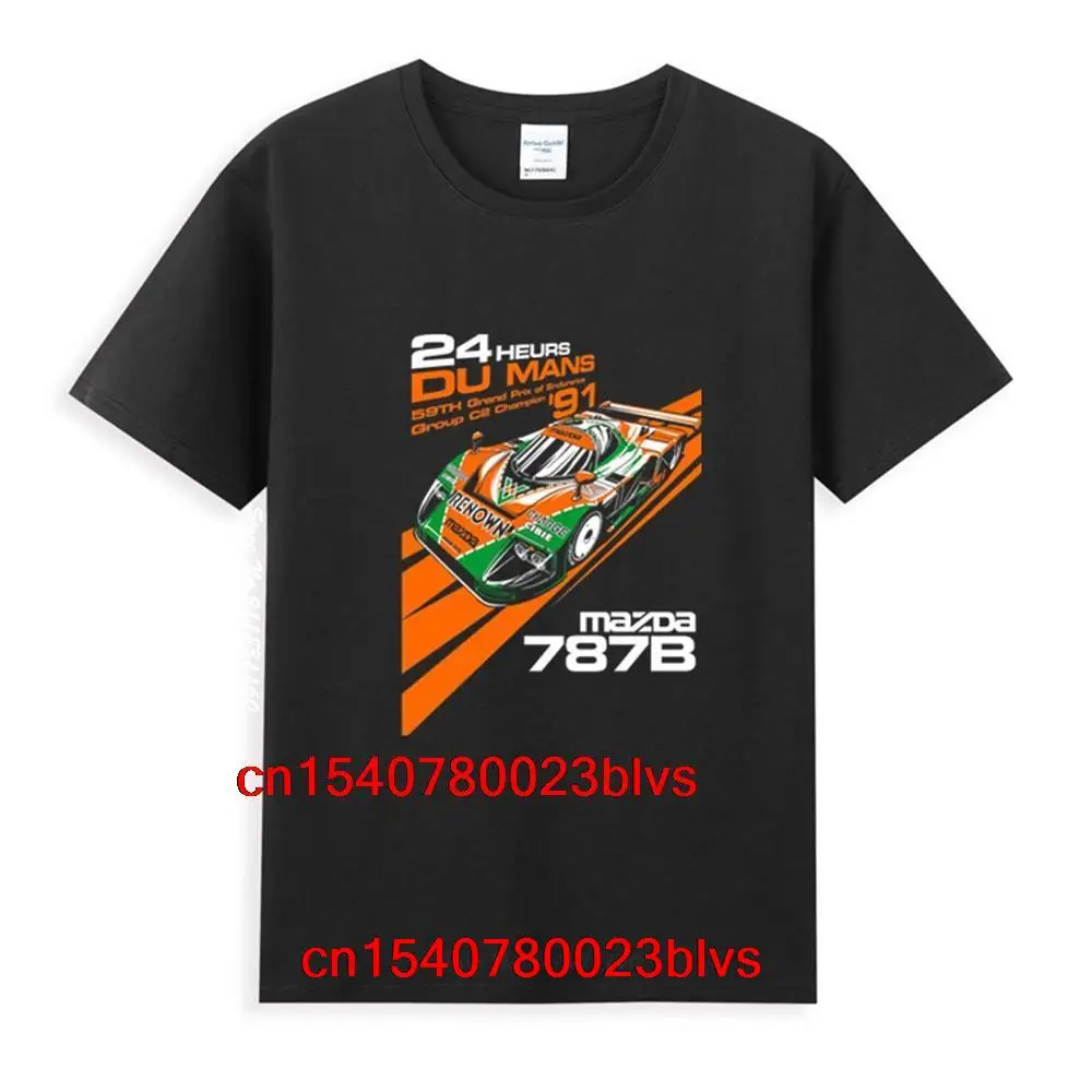 Футболка DU Mans Mazda 787B с логотипом, классическая черная футболка, Новинка лета, Мужская популярная модель с коротким рукавом, стиль унисекс
Футболка DU Mans Mazda 787B с логотипом, классическая черная футболка, Новинка лета, Мужская популярная модель с коротким рукавом, стиль унисекс