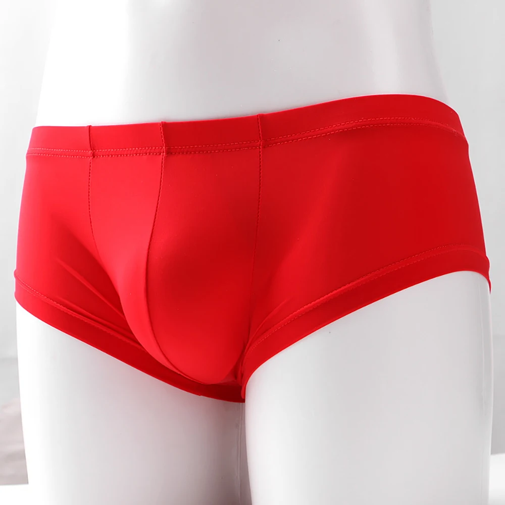 Men's Briefs Underwear Low Waist Ice Silk Underwear Ultra-Thin Panties Sexy Men Pantie Elastic Underwear Bottom Shorts Pant
Men's Briefs Underwear Low Waist Ice Silk Underwear Ultra-Thin Panties Sexy Men Pantie Elastic Underwear Bottom Shorts Pant