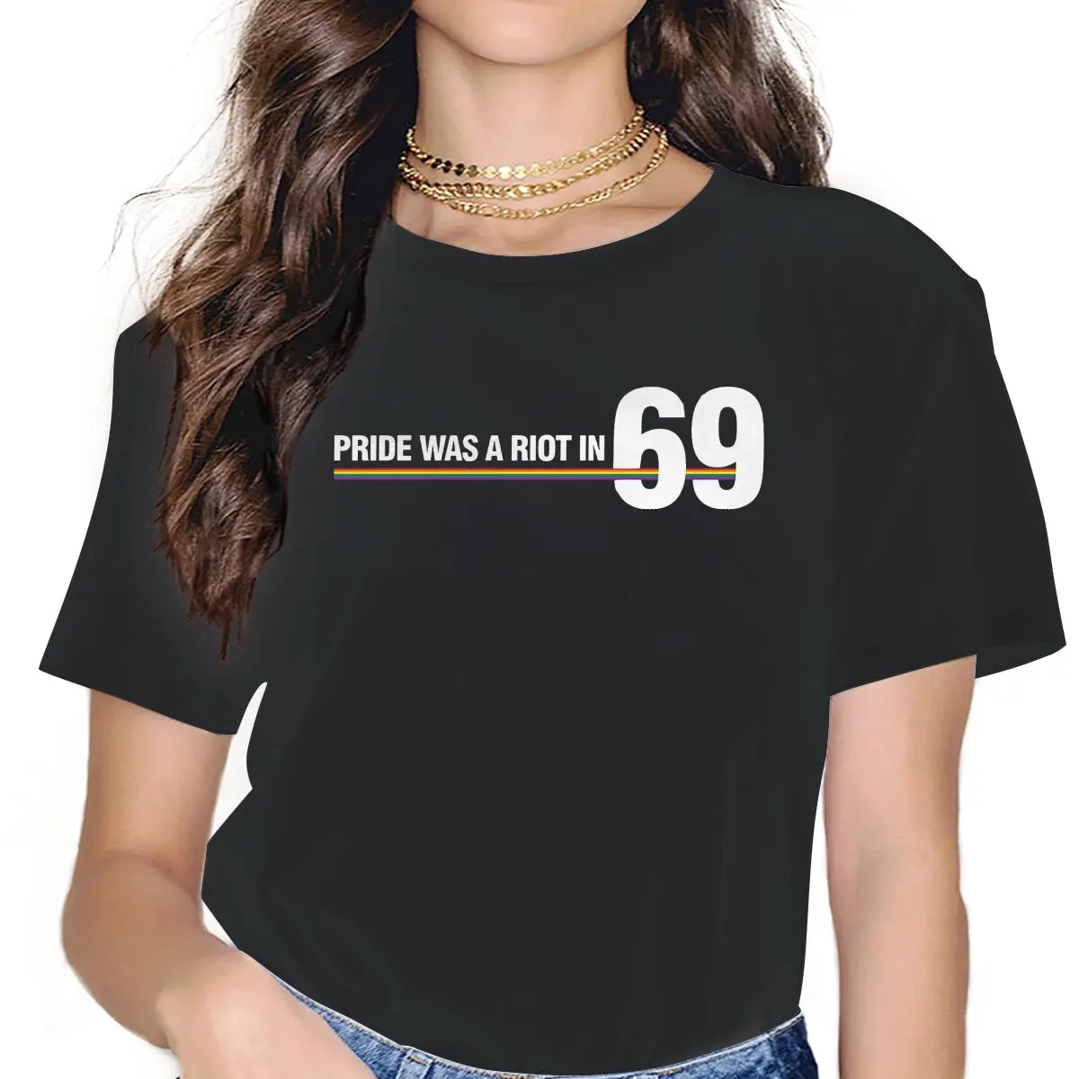 Pride Was A Riot In 69 Women Tshirts Pride LGBT Gay Love Grunge Vintage Female Clothing Large Graphic Short Sleeve
Pride Was A Riot In 69 Women Tshirts Pride LGBT Gay Love Grunge Vintage Female Clothing Large Graphic Short Sleeve