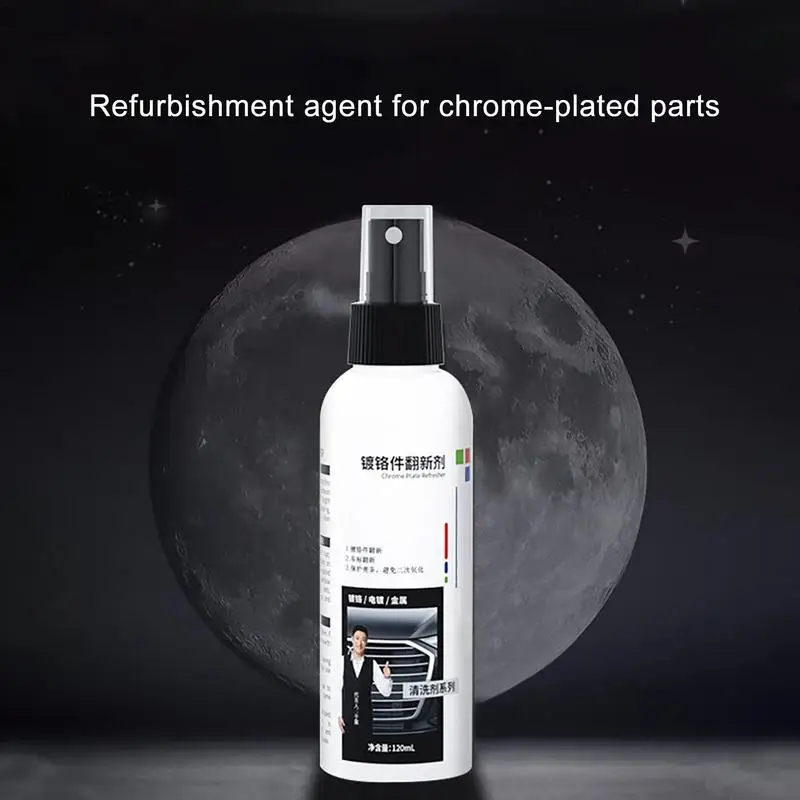 Metal Polish Spray Multi-Purpose Metal Refurbishment Surface Chrome Polish Crystal Plating Agent Electroplating Metal Surfaces
Metal Polish Spray Multi-Purpose Metal Refurbishment Surface Chrome Polish Crystal Plating Agent Electroplating Metal Surfaces