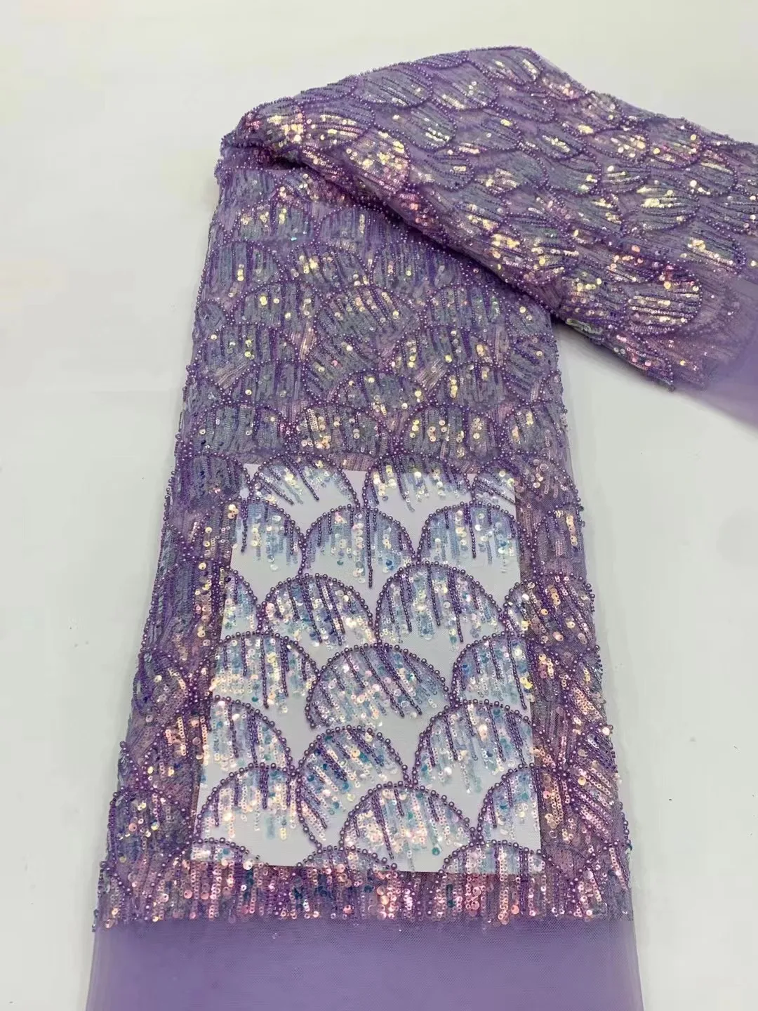 2023 Latest Luxurious Sequence Lace Fabrics Nigeria Lace Embroidery Mesh Lace Fabric 3D Beaded Wedding Lace Fabric
2023 Latest Luxurious Sequence Lace Fabrics Nigeria Lace Embroidery Mesh Lace Fabric 3D Beaded Wedding Lace Fabric