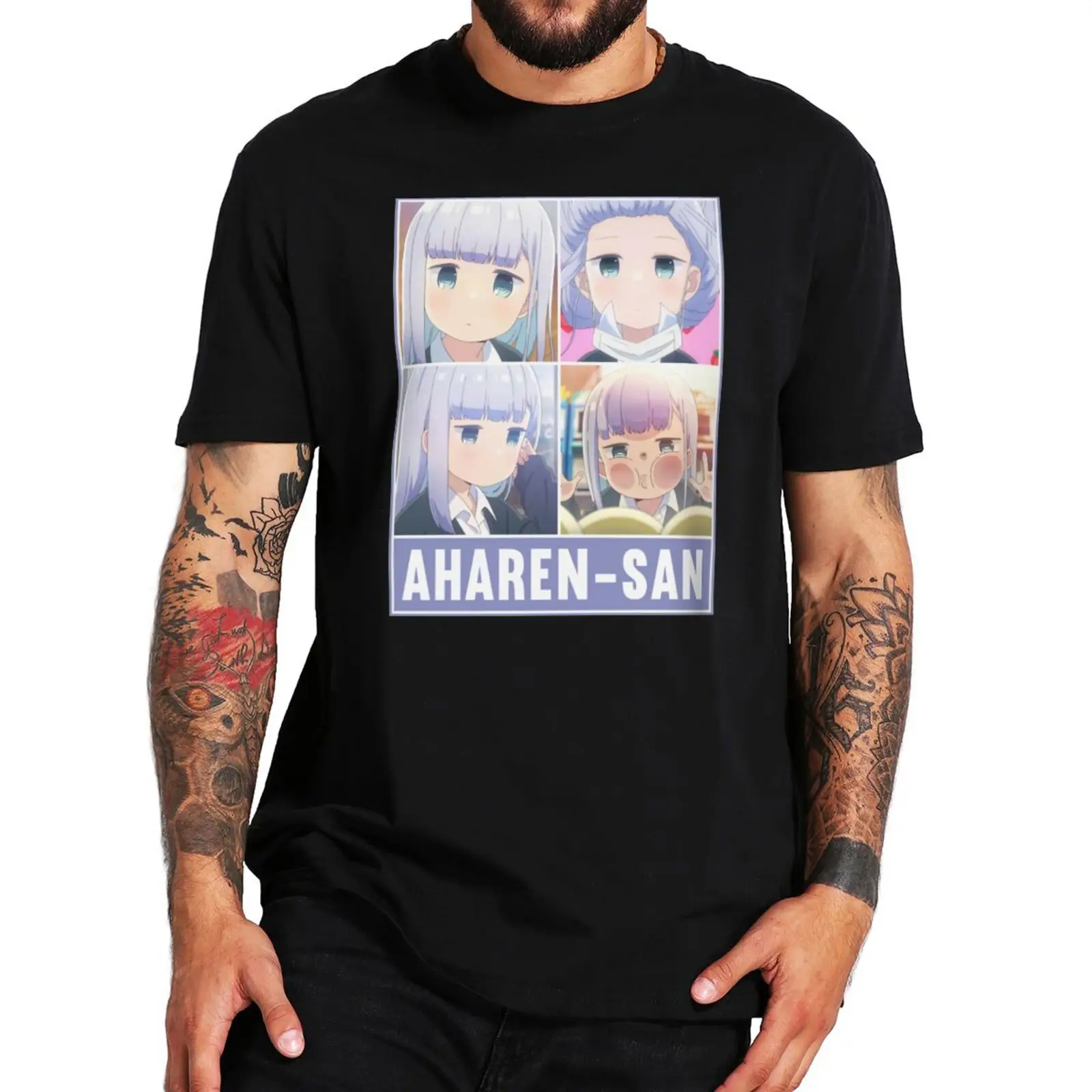 Aharen-san Is Indecipherable T Shirt Reina Aharen Wa Hakarenai Anime Fans Tee Casual Summer 100% Cotton T-shirt EU Size
Aharen-san Is Indecipherable T Shirt Reina Aharen Wa Hakarenai Anime Fans Tee Casual Summer 100% Cotton T-shirt EU Size