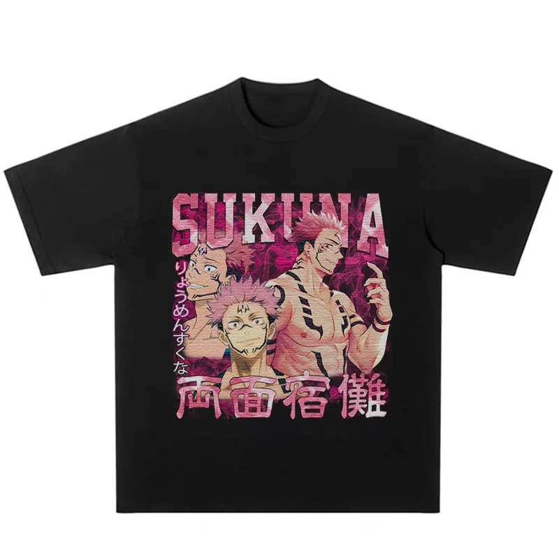 Sports T-shirt Street Harajuku Fashion Tees Summer Wear Men Outfits Japanese Animation T Shirt Casual Tops Anime Jujutsu Kaisen
Sports T-shirt Street Harajuku Fashion Tees Summer Wear Men Outfits Japanese Animation T Shirt Casual Tops Anime Jujutsu Kaisen