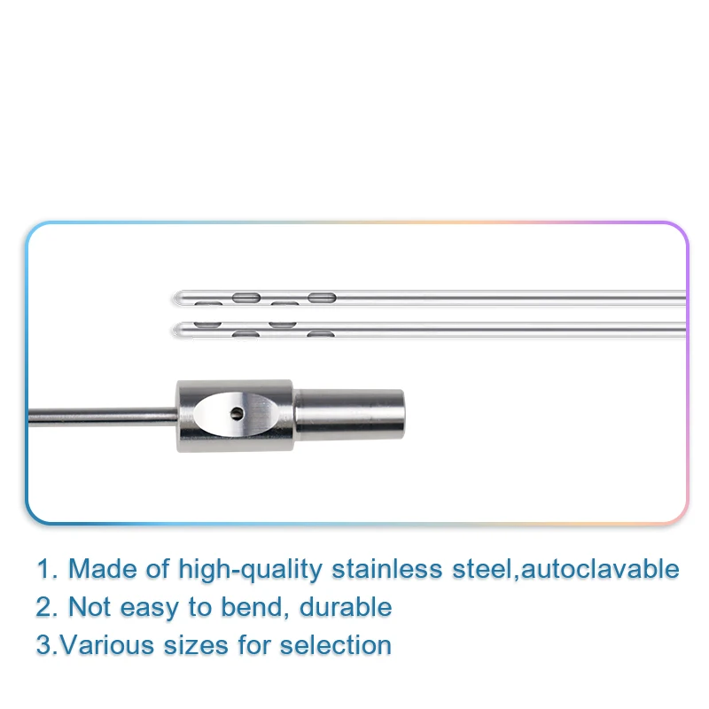 Канюля для липосакции поворотные хирургические инструменты для липосакции с четырьмя отверстиями для прививки жира
Канюля для липосакции поворотные хирургические инструменты для липосакции с четырьмя отверстиями для прививки жира